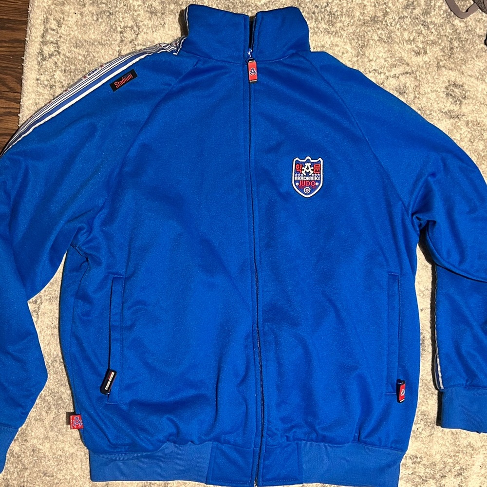 Akademiks Stadium Division 2004 Judo Championship Zip Jacket Sz Medium